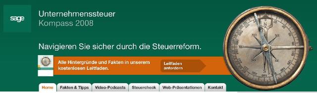 Hilfe zur Unternehmenssteuerreform 2008