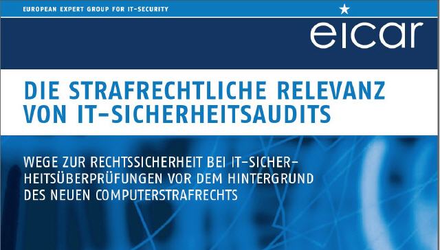 Strafrechtliche Relevanz von IT-Sicherheitsaudits